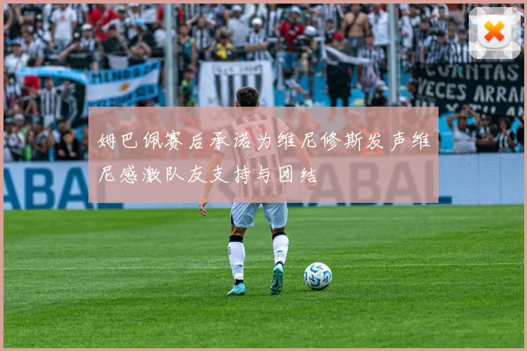 姆巴佩赛后承诺为维尼修斯发声维尼感激队友支持与团结